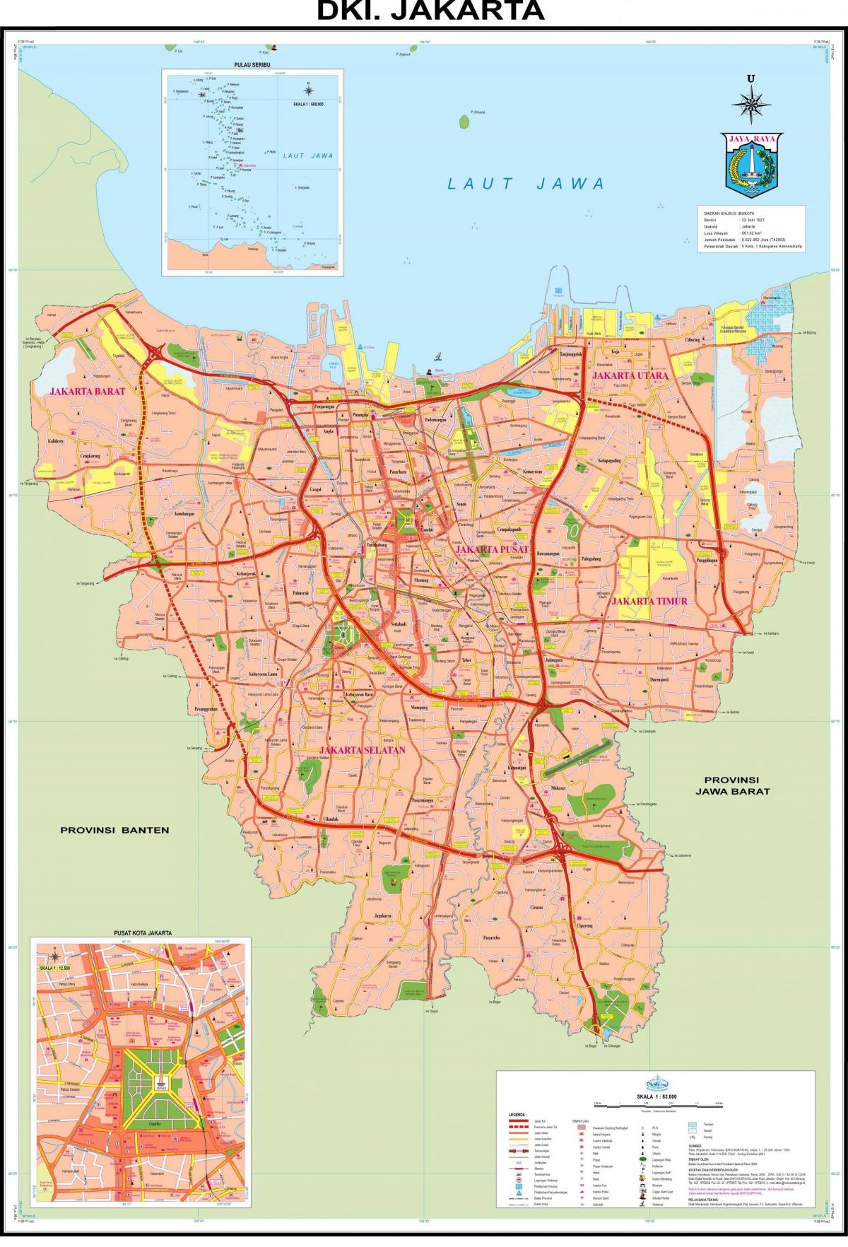 Jakarta city karta