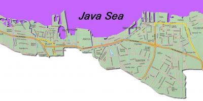Jakarta utara karta